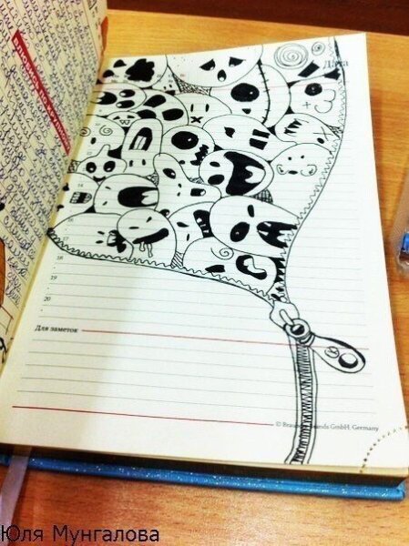 Красивая тетрадь для личного дневника