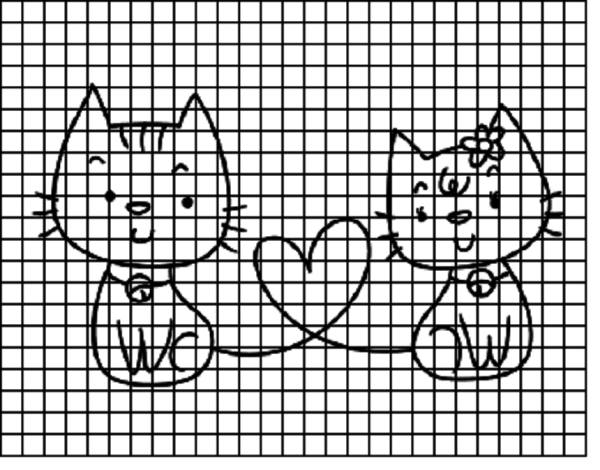 Рисунки по клеточкам