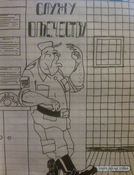 Армейские рисунки карандашом