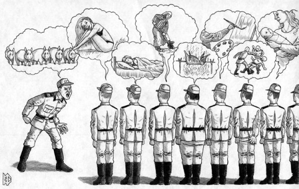 Армейские карикатуры