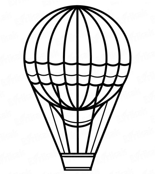 Рисование воздушный шар