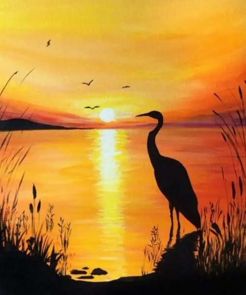 Картина закат