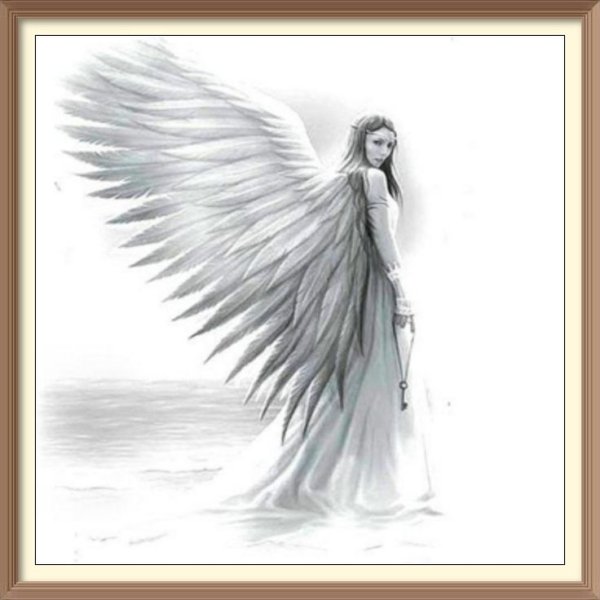 Ангелочки нарисованные карандашом