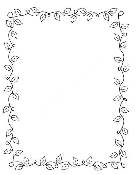Красивые рамки карандашом