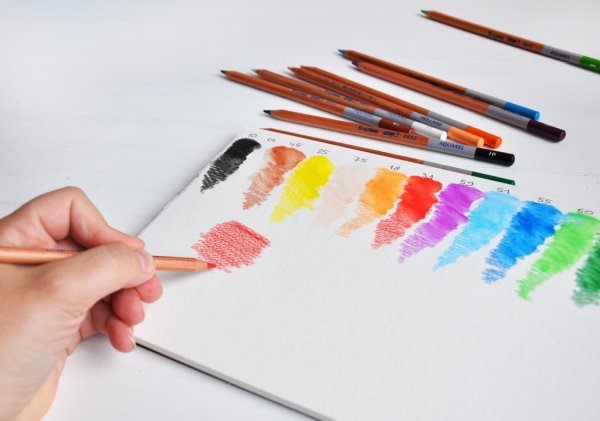 Акварель карандаши