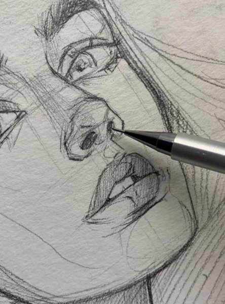 Ангел рисунок для срисовки