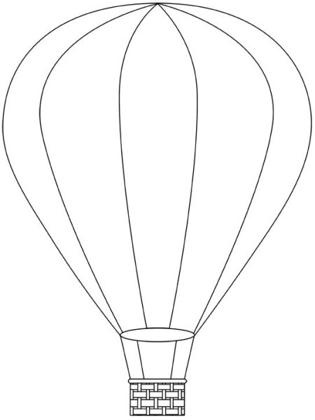 Воздушный шар Графика