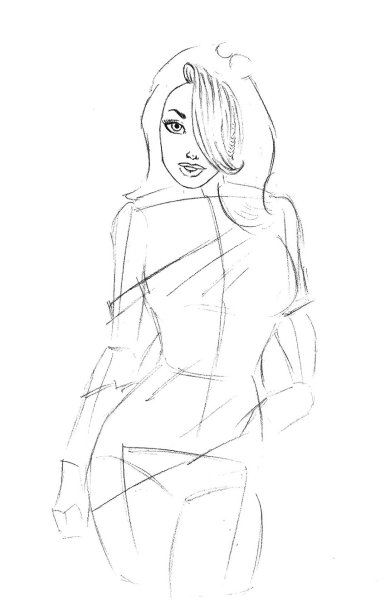 Нарисовать красивое тело