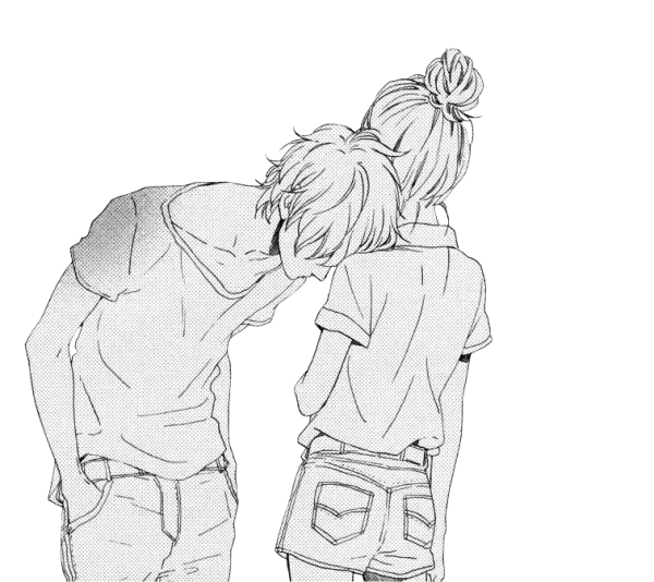 Ссора влюбленных рисунок