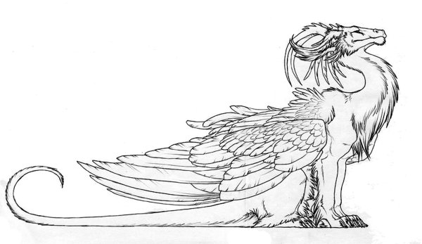 Лайны мифических существ