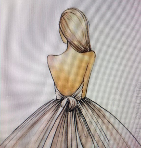 Красивые Наряды нарисованные