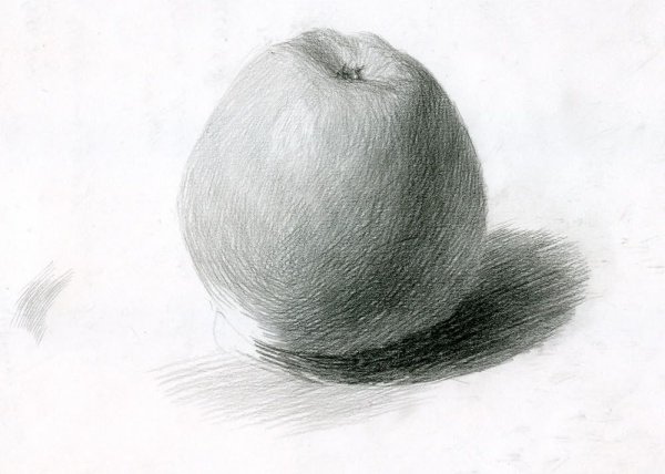 Складки на одежде карандашом