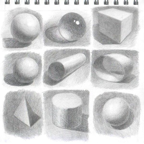 Штриховка в рисовании