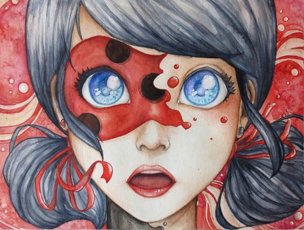 Леди баг фан арт