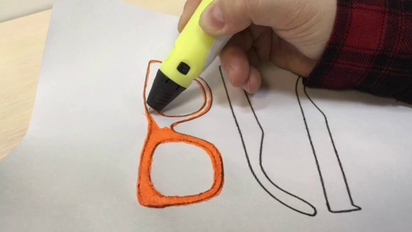 Рисунки 3д ручкой для начинающих