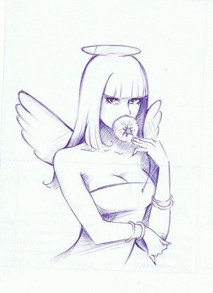 Рисунки для срисовки ручкой для начинающих