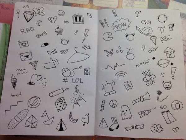 Маленькие рисунки для скетчбука