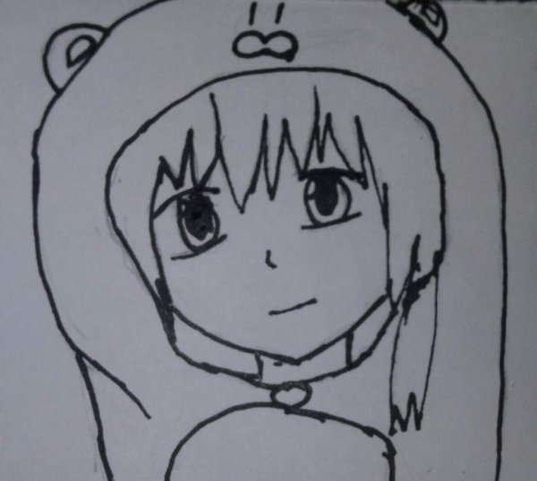 Аниме рисунки ручкой легкие