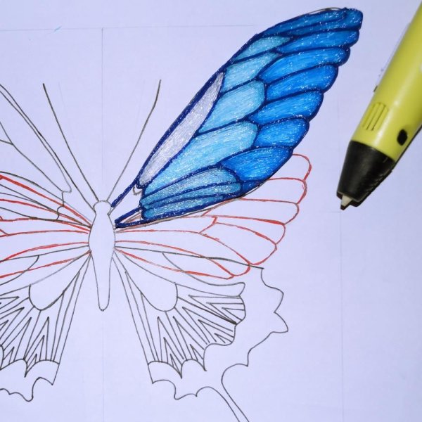 Подарок маме 3д ручкой