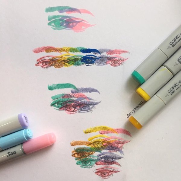 Рисунки для срисовки в скетчбук легкие