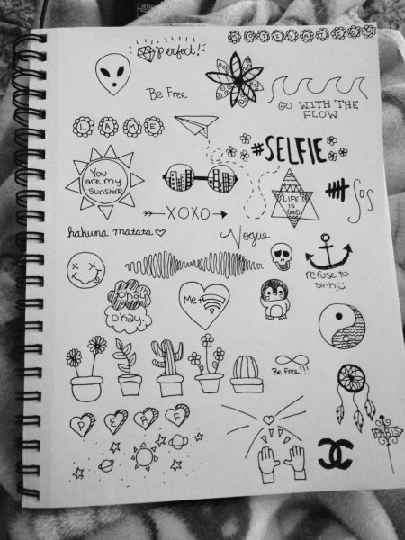 Красивые рисуночки ручкой маленькие