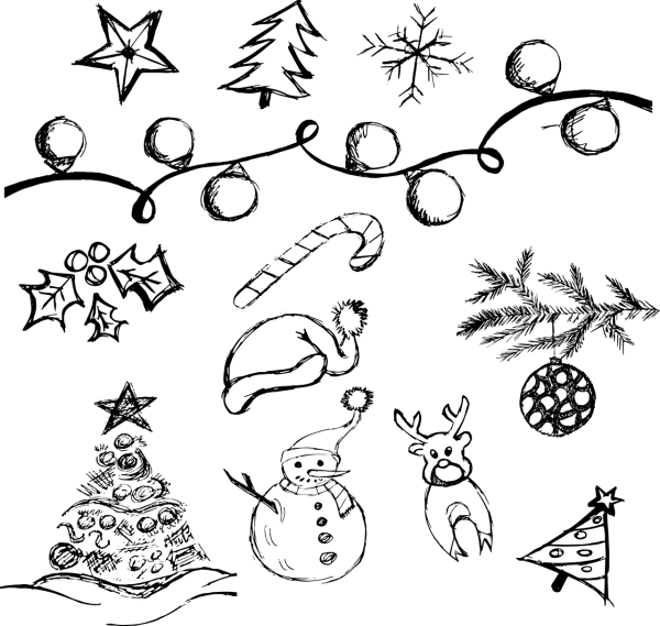 Красивые рисунки черной ручкой