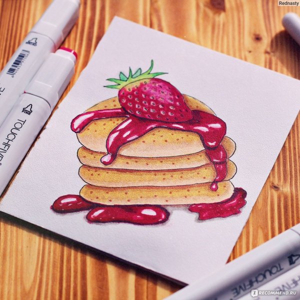 Рисунки маркерами тач