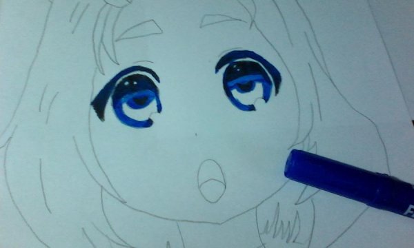 Аниме рисунки фломастером легко и красиво