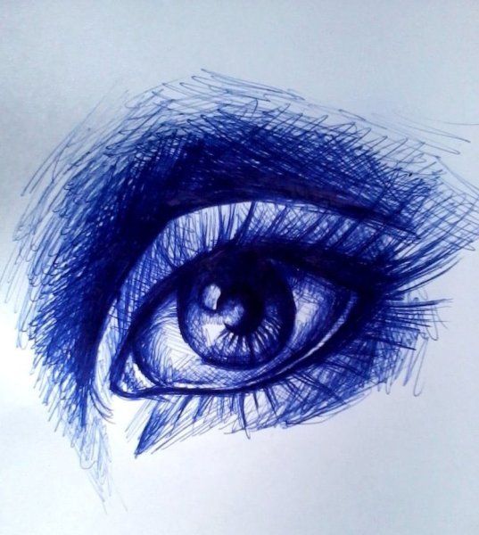 Рисунки ручкой легкие