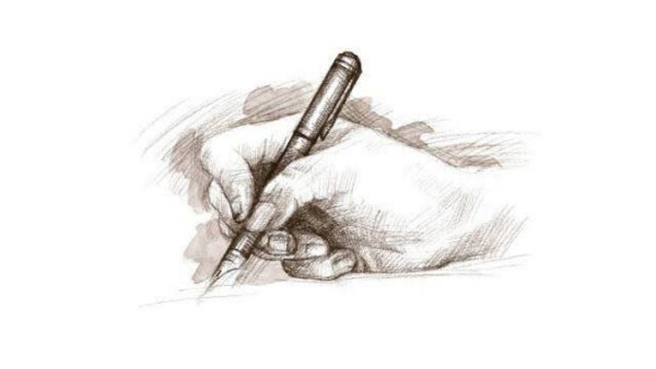 Руки карандашом