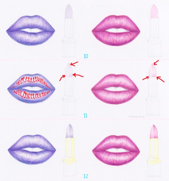 Рисунки спиртовыми маркерами