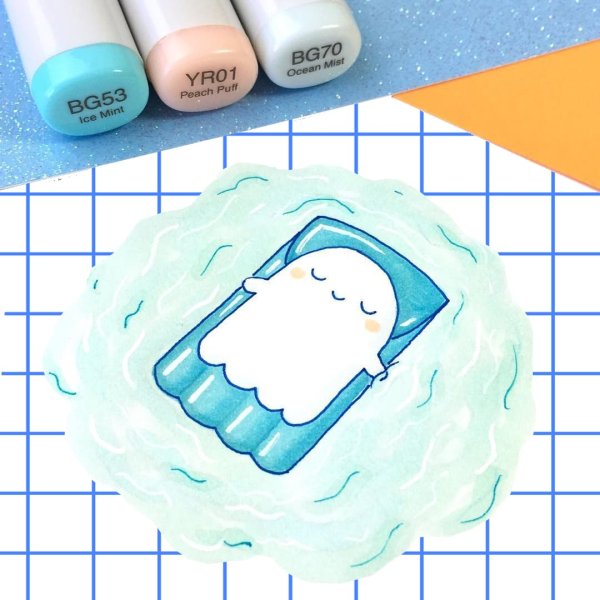 Рисование спиртовыми маркерами для начинающих