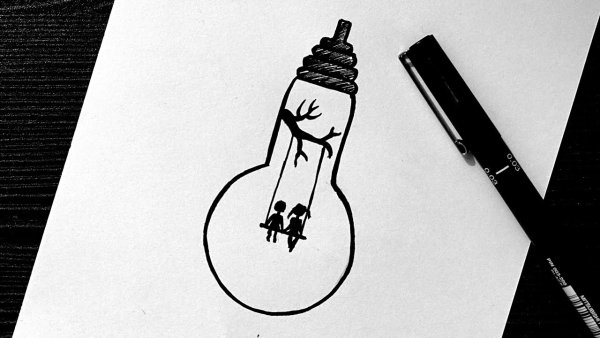 Минималистичные рисунки