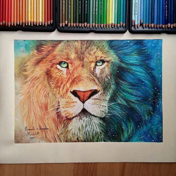 Абстракция с животными