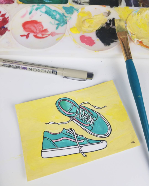 Рисунки профессиональными фломастерами