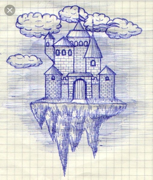 Рисунки ручкой