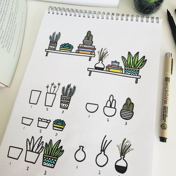 Bullet Journal дудлы