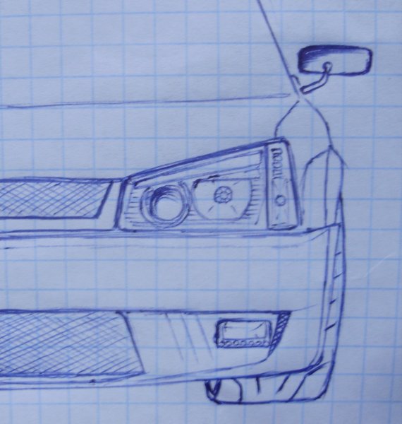 Лада Приора ручкой спереди