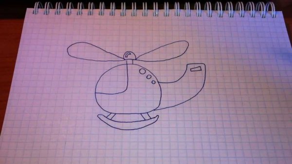 Рисунки ручкой легкие