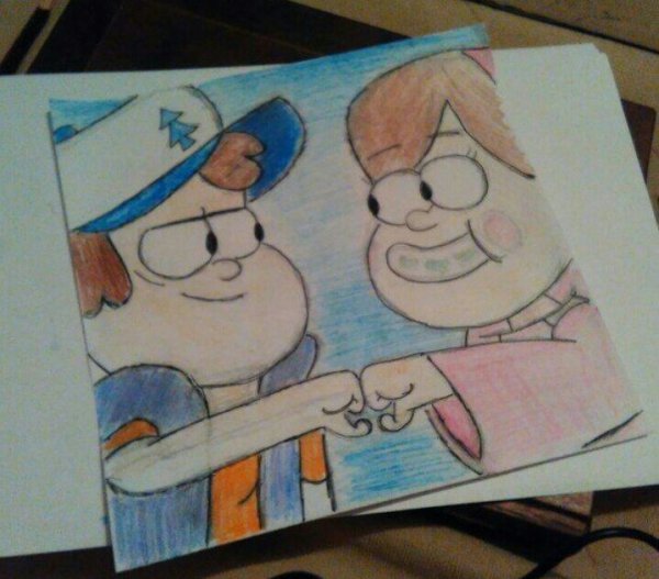 Гравити Фолз скетчбук Мейбл