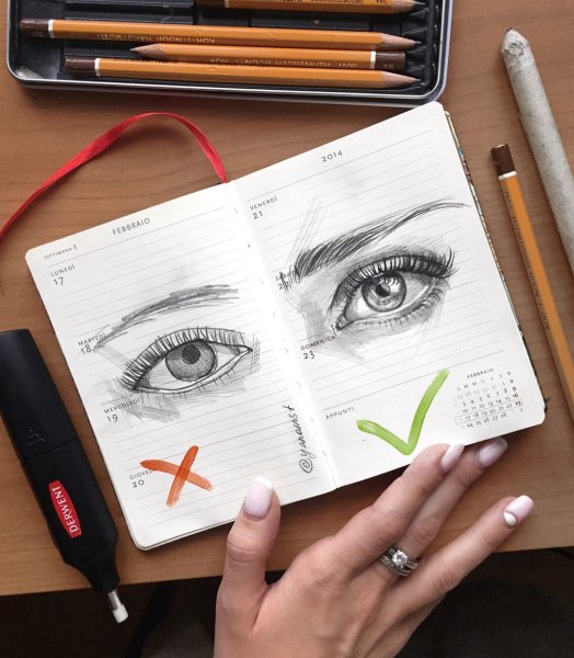 Рисунок легкий фломастером