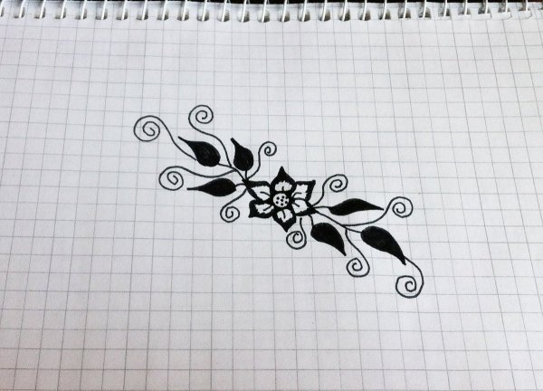 Узоры для рисования в скетчбуке