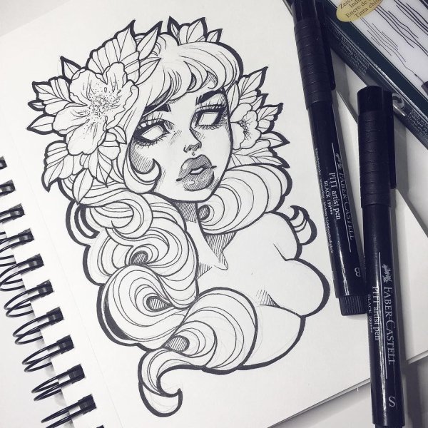 Рисунки для скетчбука