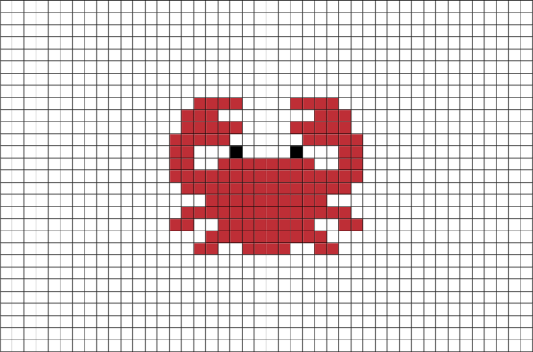 Рисунки по клеточкам фломастерами