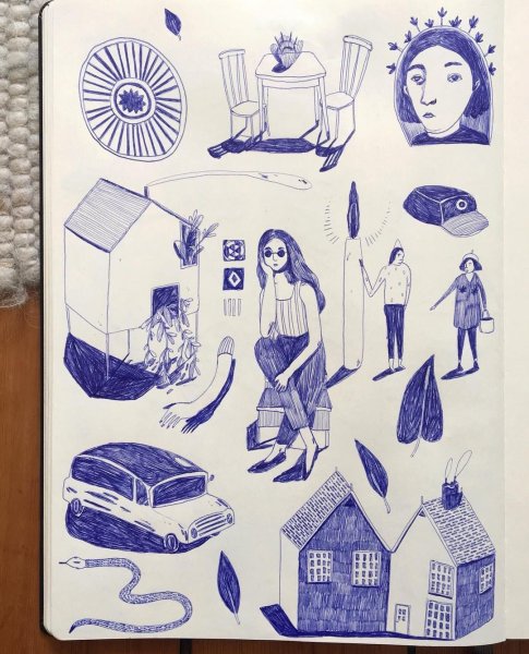 Стили для скетчбука