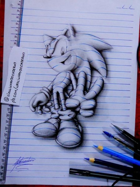 Объемные рисунки