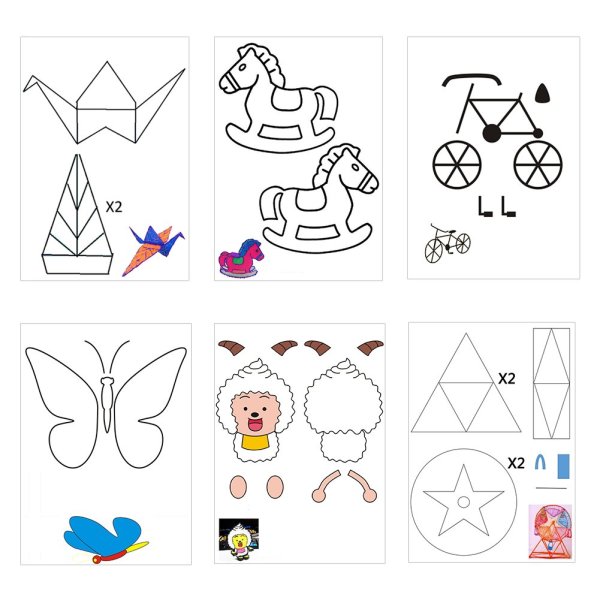 Трафарет 3д ручкой для детей