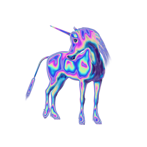 Разноцветный Единорог