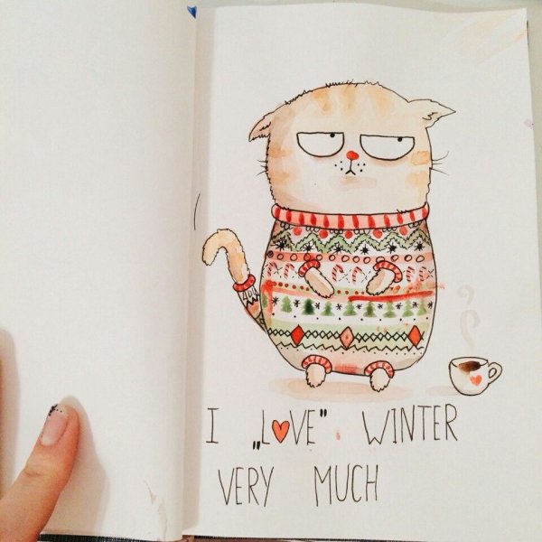 Милые рисуночки для ежедневника