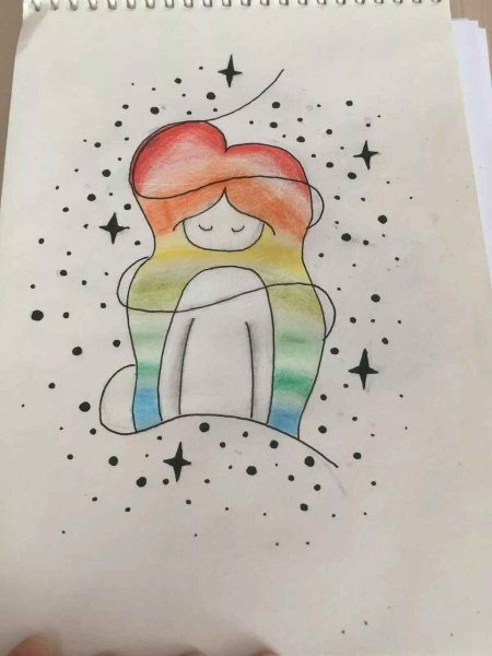 Легкие рисунки для скеч бука